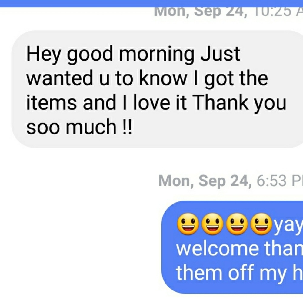 More feedback ♡